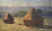 Claude Monet Haystacks painting